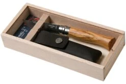 Opinel Couteau De Poche No. 8 Gamme De Luxe Avec étui En Cuir, Olivier 23 Opinel Couteau De Poche No. 8 Gamme De Luxe Avec étui En Cuir, Olivier -Opinel OP001004 11 opinel v201903