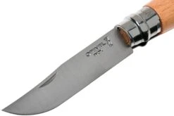 Opinel Couteau De Poche No. 8 Classic, Inox, Avec étui En Cuir, Hêtre -Opinel OP001089 03 opinel v201903