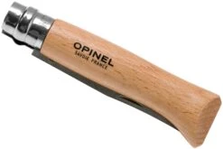 Opinel Couteau De Poche No. 8 Classic, Inox, Avec étui En Cuir, Hêtre -Opinel OP001089 04 opinel v201903