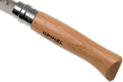 Opinel Couteau De Poche No. 8 Classic, Inox, Avec étui En Cuir, Hêtre -Opinel OP001089 06 opinel v201903