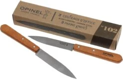 Opinel Set De 2 Couteaux D'office N°102, Acier Carbone -Opinel OP001222 07 opinel no 102 op001222 07