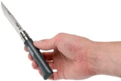 Opinel No. 08RV Noir, Couteau De Poche, Acier Inoxydable, Lame 8,5 Cm 15 Opinel No. 08RV Noir, Couteau De Poche, Acier Inoxydable, Lame 8,5 Cm -Opinel OP001982 07 opinel