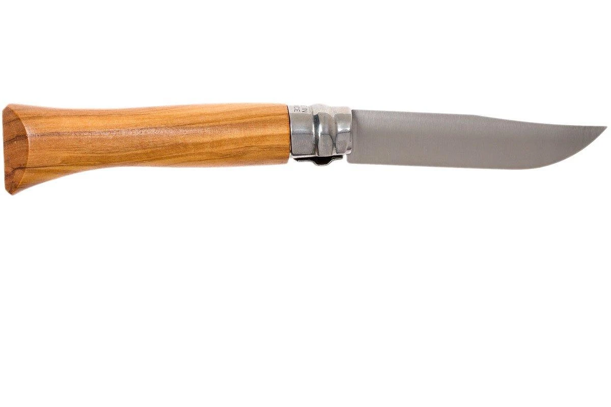 Opinel Couteau De Poche No. 6 Gamme De Luxe, Inox, Olivier 4 Opinel Couteau De Poche No. 6 Gamme De Luxe, Inox, Olivier – Image 2