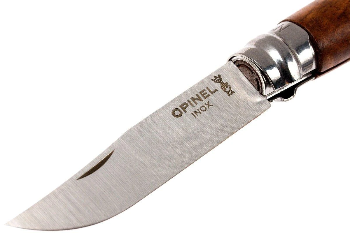 Opinel Couteau De Poche No. 6 Gamme De Luxe, Inox, Noyer 5 Opinel Couteau De Poche No. 6 Gamme De Luxe, Inox, Noyer – Image 3