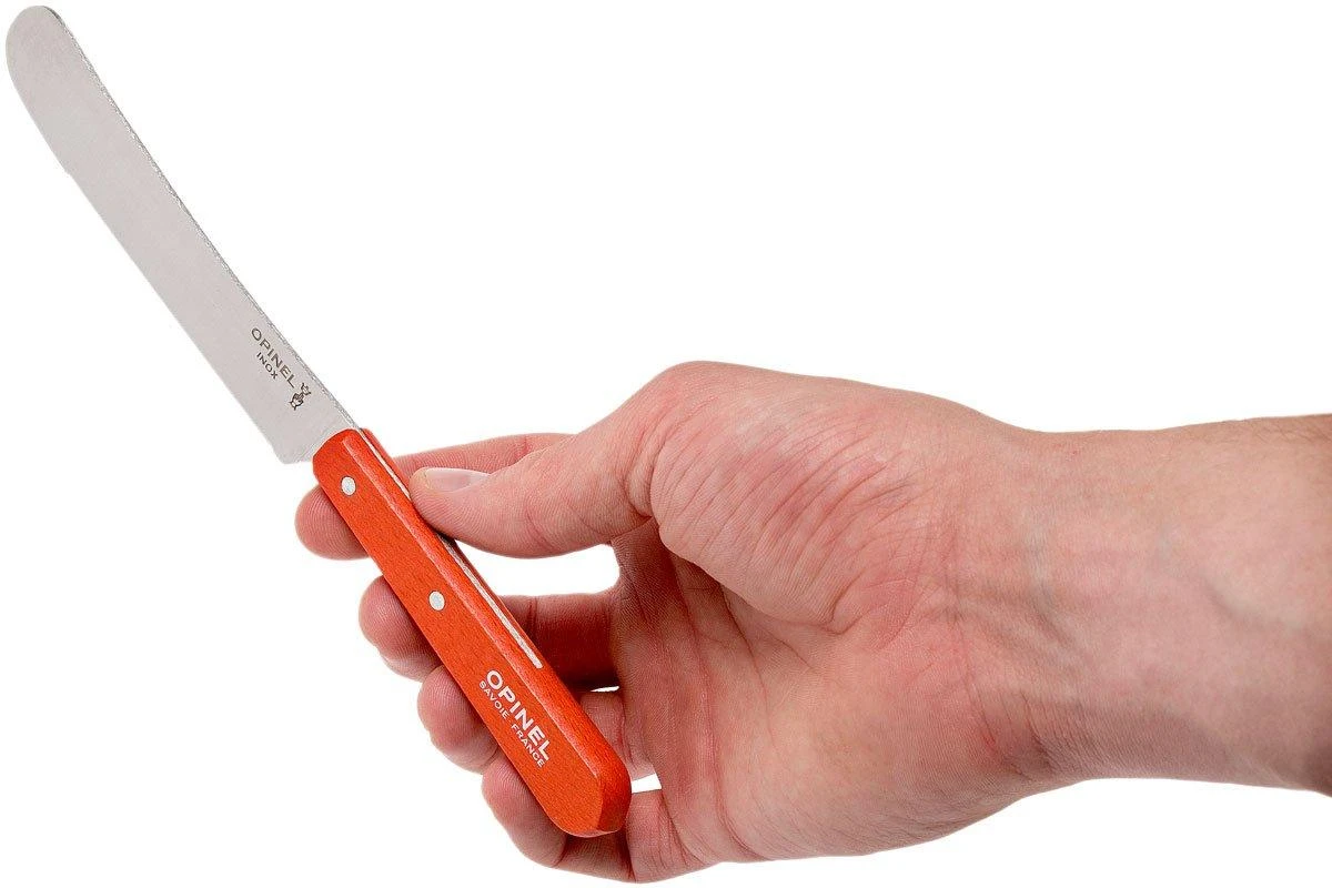 Opinel Couteau Petit Déjeuner Mandarine, 002176 7 Opinel Couteau Petit Déjeuner Mandarine, 002176 – Image 5