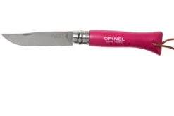 Opinel No. 06 Baroudeur, Couteau De Poche Framboise