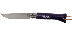 Opinel No. 06 Baroudeur, Couteau De Poche Violet Gris