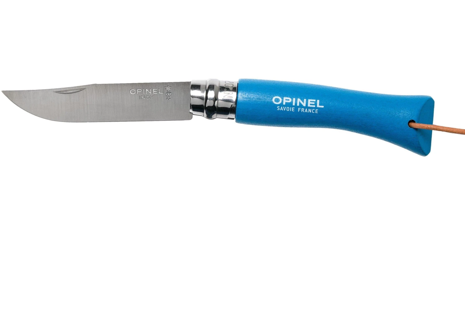 Opinel N°07 Baroudeur, Couteau De Poche Cyan 3 Opinel N°07 Baroudeur, Couteau De Poche Cyan