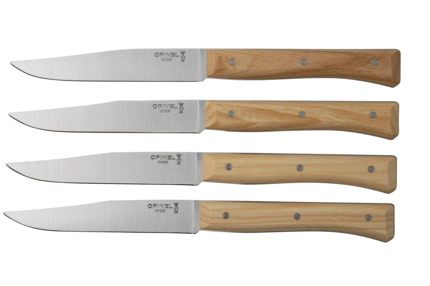 Opinel Facette Ash, Set De 4 Couteaux De Table 3 Opinel Facette Ash, Set De 4 Couteaux De Table
