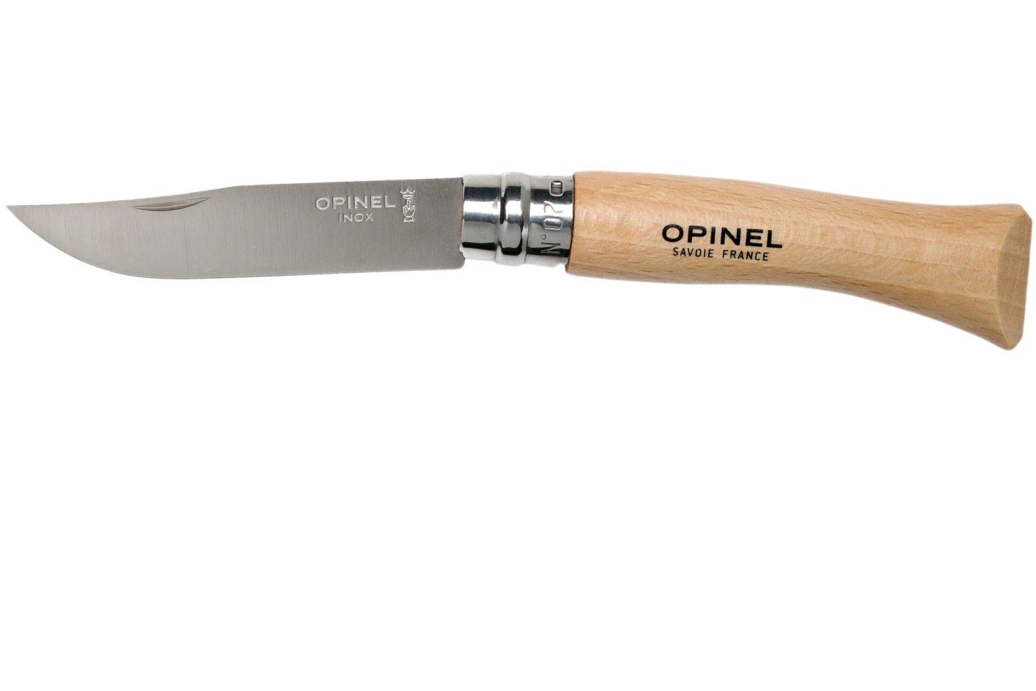 Opinel No. 07RV, Couteau De Poche, Acier Inoxydable, Lame 8 Cm 3 Opinel No. 07RV, Couteau De Poche, Acier Inoxydable, Lame 8 Cm