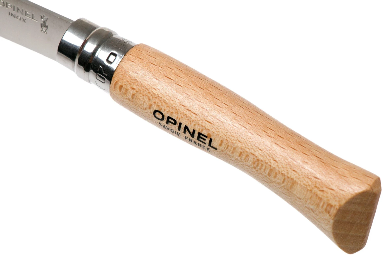 Opinel No. 07RV, Couteau De Poche, Acier Inoxydable, Lame 8 Cm 9 Opinel No. 07RV, Couteau De Poche, Acier Inoxydable, Lame 8 Cm – Image 7