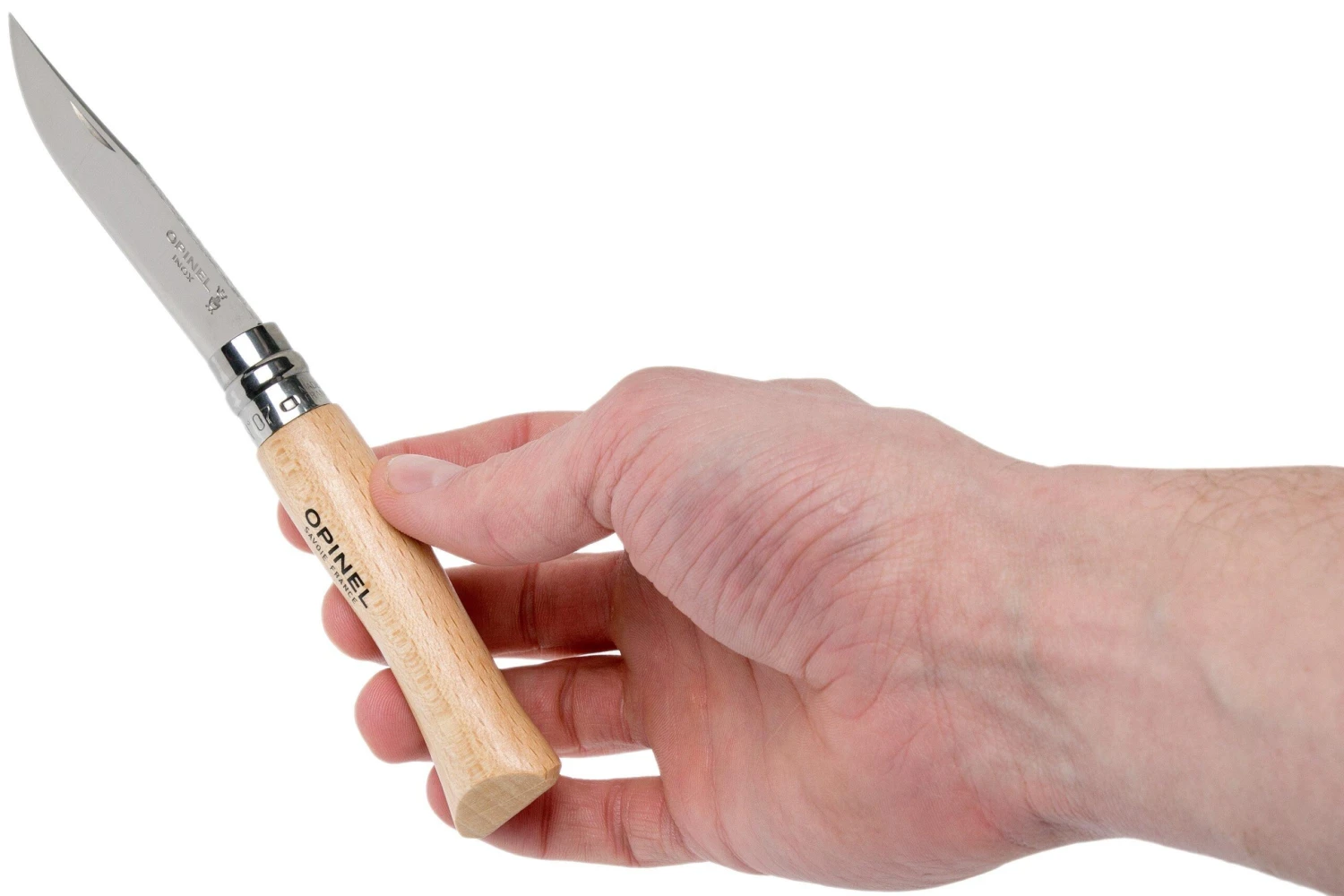 Opinel No. 07RV, Couteau De Poche, Acier Inoxydable, Lame 8 Cm 10 Opinel No. 07RV, Couteau De Poche, Acier Inoxydable, Lame 8 Cm – Image 8