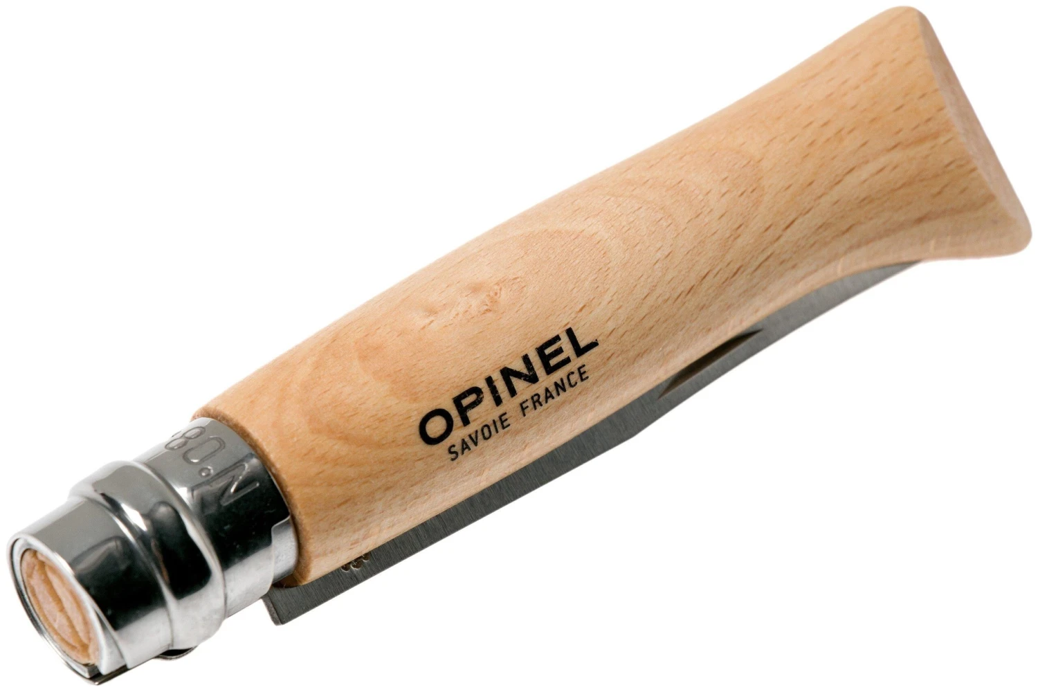 Opinel No. 08RV, Couteau De Poche, Acier Inoxydable, Lame 8,5 Cm 6 Opinel No. 08RV, Couteau De Poche, Acier Inoxydable, Lame 8,5 Cm – Image 4