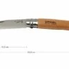Opinel Couteau De Poche N° 10, Acier Inoxydable, 10 Cm -Opinel OP010 RV 01 opinel no 10 rvs op010 rv d1