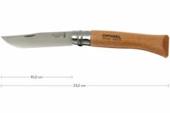Opinel Couteau De Poche N° 10, Acier Inoxydable, 10 Cm