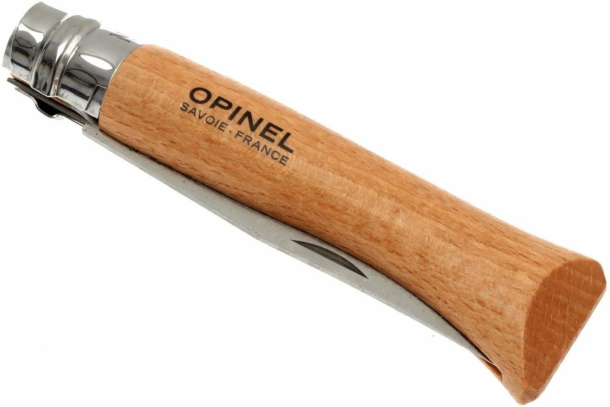 Opinel Couteau De Poche N° 10, Acier Inoxydable, 10 Cm 6 Opinel Couteau De Poche N° 10, Acier Inoxydable, 10 Cm – Image 4