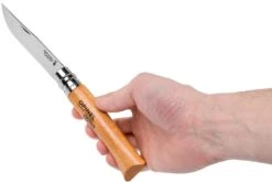 Opinel No. 10, Couteau De Poche, Acier De Carbone, Lame 10 Cm -Opinel OP010 08 opinel v201901