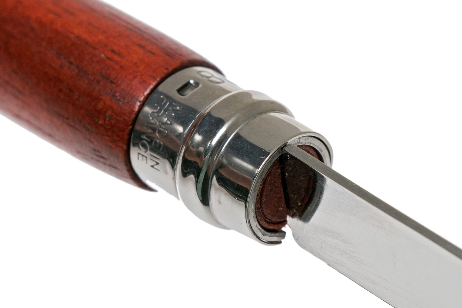 Opinel Couteau De Poche No. 8 Gamme De Luxe, Inox, Padouk 8 Opinel Couteau De Poche No. 8 Gamme De Luxe, Inox, Padouk – Image 6