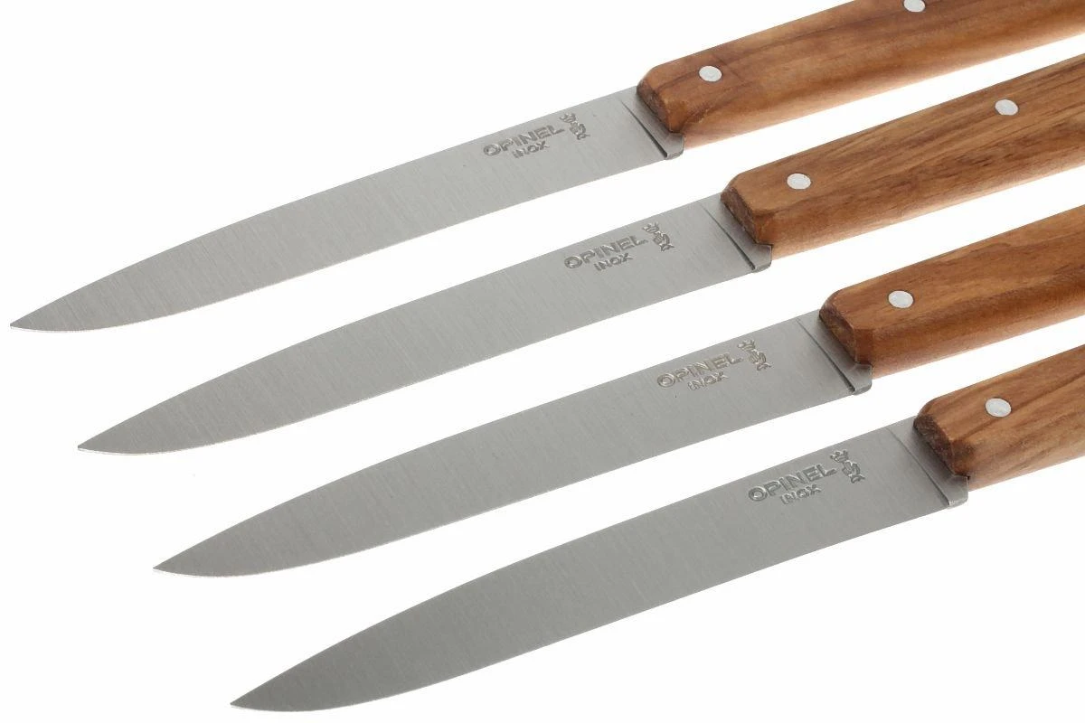Opinel T001515, Set De Couteaux à Steak, Esprit Sud, Bois D'olivier 4 Opinel T001515, Set De Couteaux à Steak, Esprit Sud, Bois D'olivier – Image 2