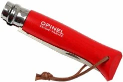Opinel No. 08 Couteau De Poche Trekking, Rouge -Opinel OPT001705 04 opinel trekking opt001705 d4