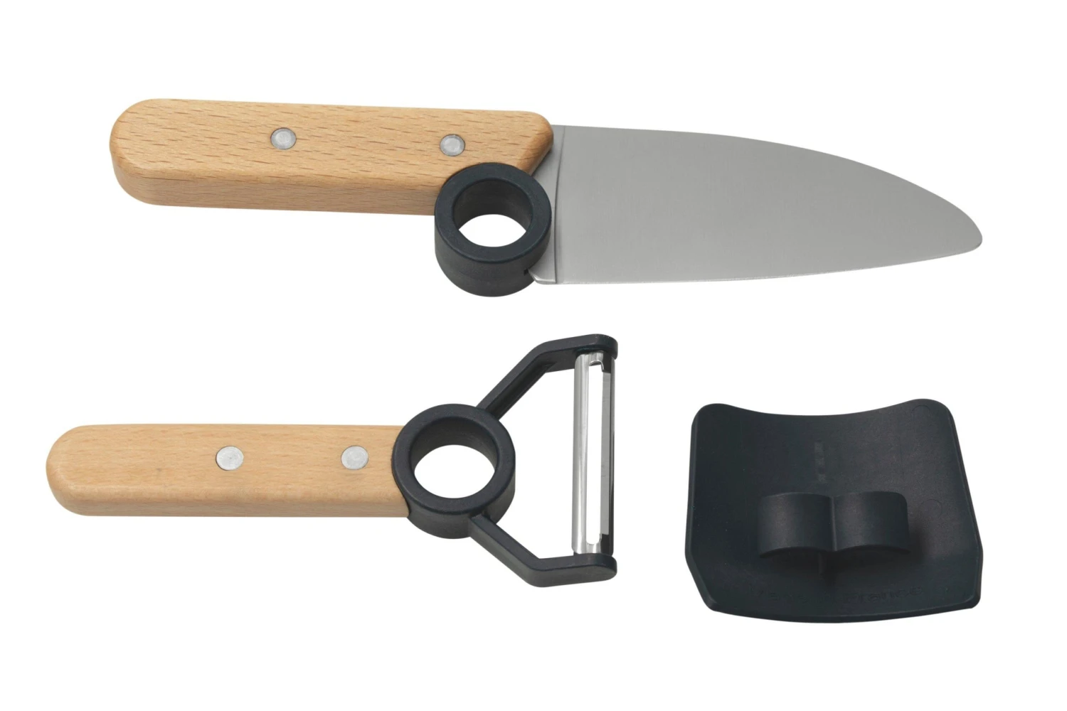 Opinel Le Petit Chef 002605 Set De Couteaux De Cuisine, Bleu 4 Opinel Le Petit Chef 002605 Set De Couteaux De Cuisine, Bleu – Image 2