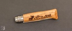 Couteau Opinel N ° 08 ANIMALIA AMERICA - Elan -Opinel Opinel N 08 ANIMALIA AMERICA elan 4 zoom