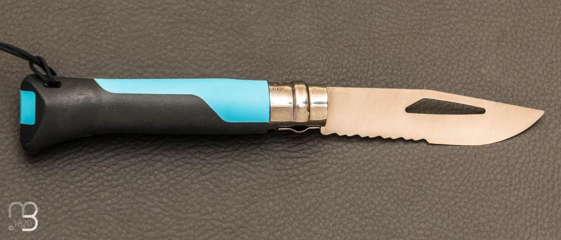 Opinel N°8 Outdoor Bleu 4 Opinel N°8 Outdoor Bleu – Image 2