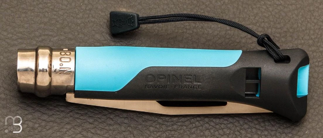 Opinel N°8 Outdoor Bleu 5 Opinel N°8 Outdoor Bleu – Image 3