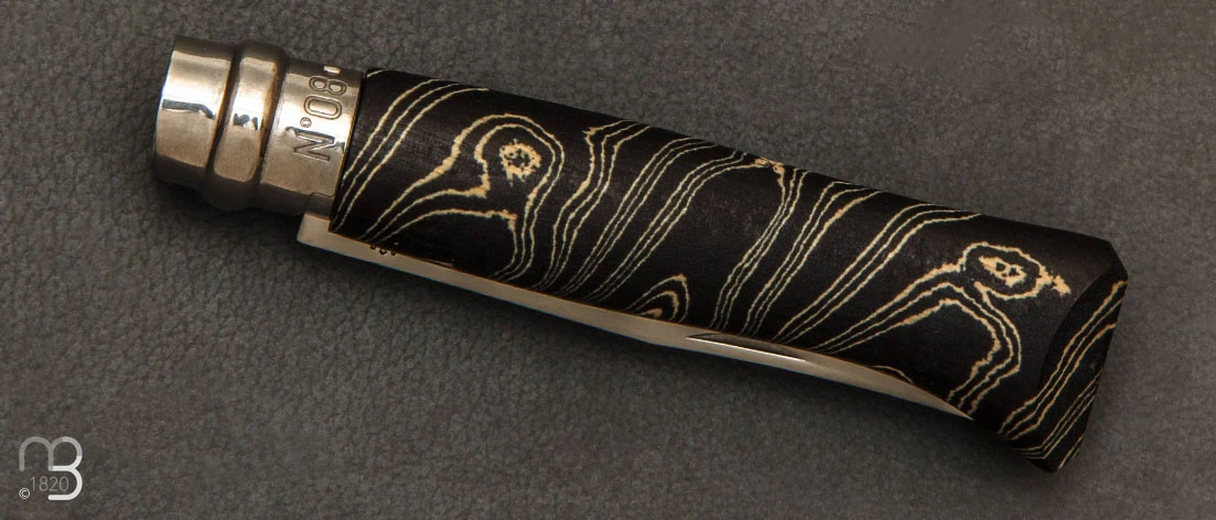 Couteau Opinel N°08 200 Ans Maison Berthier - Série Limitée - Lame Poliglace 5 Couteau Opinel N°08 200 Ans Maison Berthier - Série Limitée - Lame Poliglace – Image 3