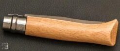 Couteau Opinel N°08 Manche Hêtre - Lame Acier Inoxydable -Opinel couteau opinel N08 inox hetre 2 zoom