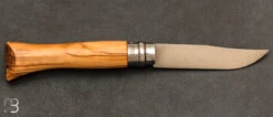 Couteau Opinel N°08 Manche Olivier - Lame Acier Inoxydable -Opinel couteau opinel olivier8 2 zx1200