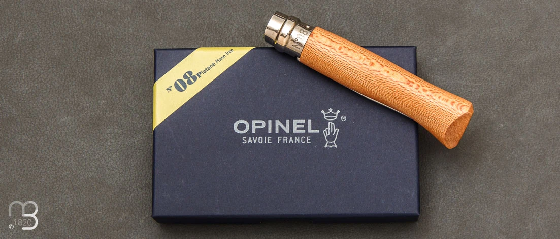 Couteau Opinel N°08 Platane - Série Limitée 5 Couteau Opinel N°08 Platane - Série Limitée – Image 3