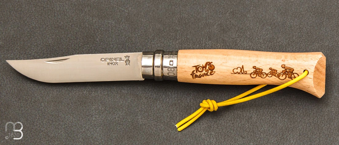 Couteau Opinel N°8 Tour De France 2020 3 Couteau Opinel N°8 Tour De France 2020