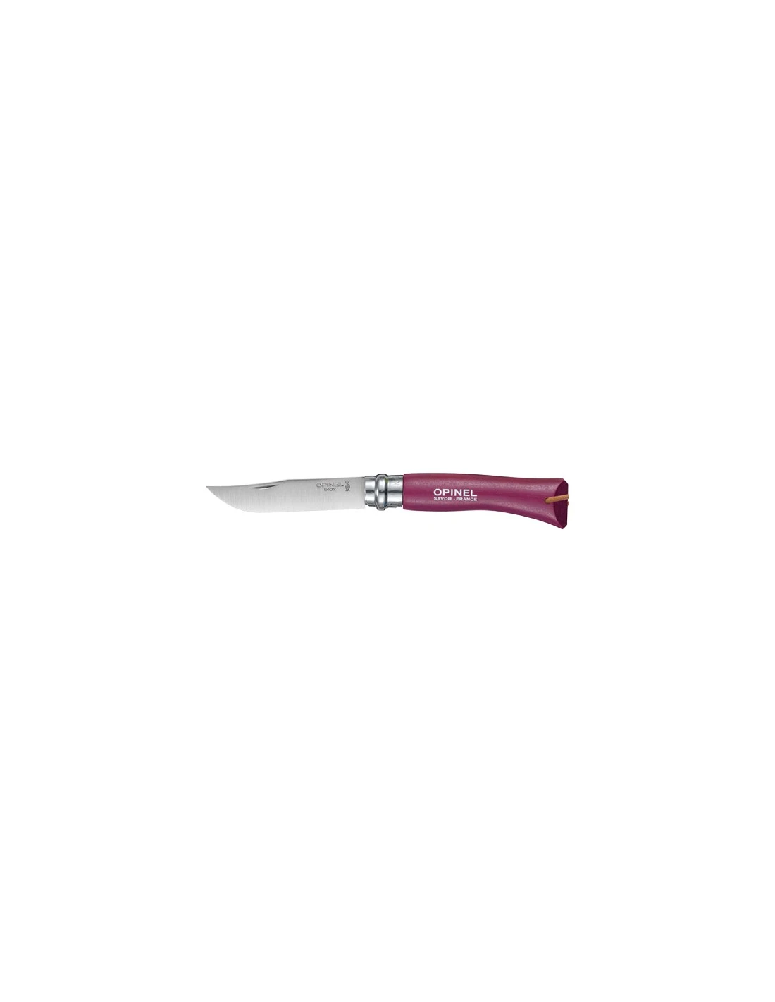 Couteau Pliant Opinel Baroudeur Inox N°07 Aubergine 3 Couteau Pliant Opinel Baroudeur Inox N°07 Aubergine