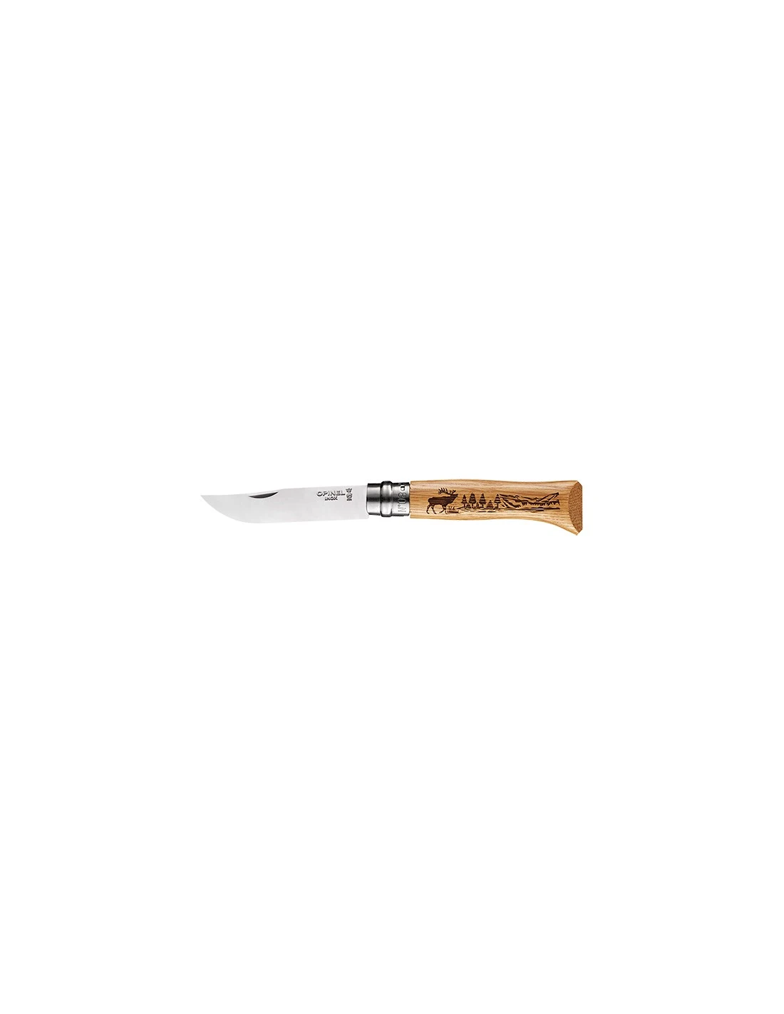 Couteau Pliant Opinel N°8 Animalia Cerf 3 Couteau Pliant Opinel N°8 Animalia Cerf