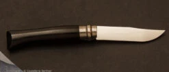 Couteau Opinel N°8 Inox Corne Noire Avec Coffret -Opinel couteau opinel crn 2 zx1200