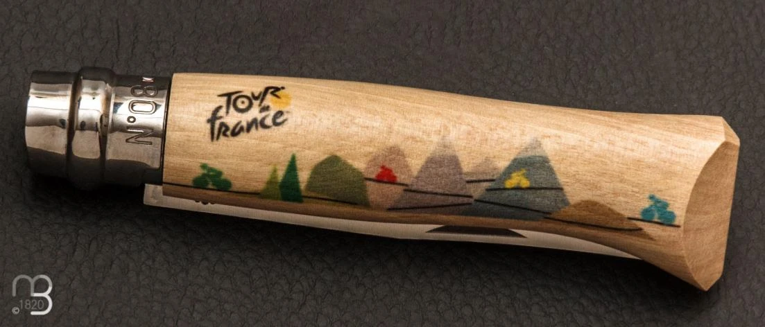 Couteau Opinel N°8 Tour De France Sublimé 2021 5 Couteau Opinel N°8 Tour De France Sublimé 2021 – Image 3