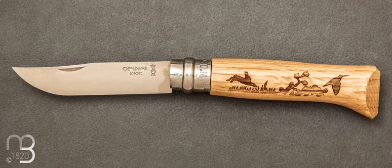 Couteau Opinel N°8 Lièvre Animalia 3 Couteau Opinel N°8 Lièvre Animalia