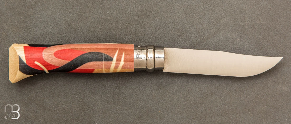 Couteau " Édition Amour Par Franck Pellegrino " Opinel N°08 4 Couteau " Édition Amour Par Franck Pellegrino " Opinel N°08 – Image 2