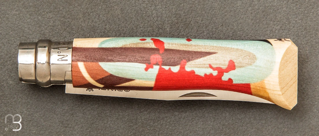 Couteau " Édition Amour Par Franck Pellegrino " Opinel N°08 5 Couteau " Édition Amour Par Franck Pellegrino " Opinel N°08 – Image 3