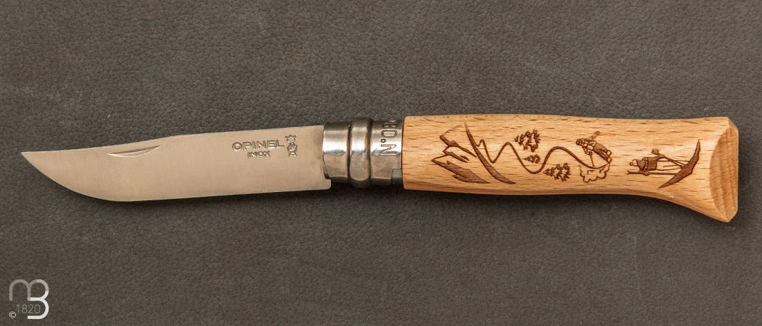 Couteau Opinel N°8 Ski 3 Couteau Opinel N°8 Ski
