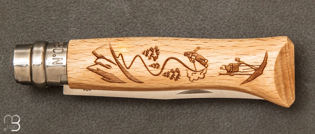 Couteau Opinel N°8 Ski 5 Couteau Opinel N°8 Ski – Image 3