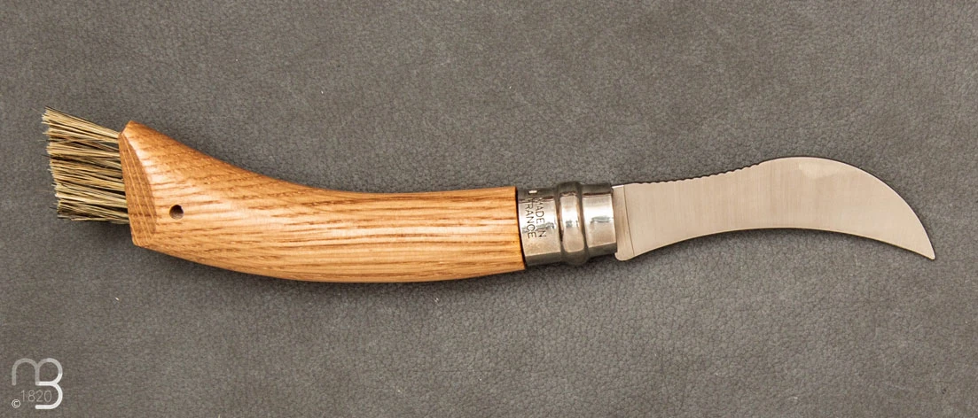 Couteau à Champignons Opinel Manche Chêne + étui 4 Couteau à Champignons Opinel Manche Chêne + étui – Image 2
