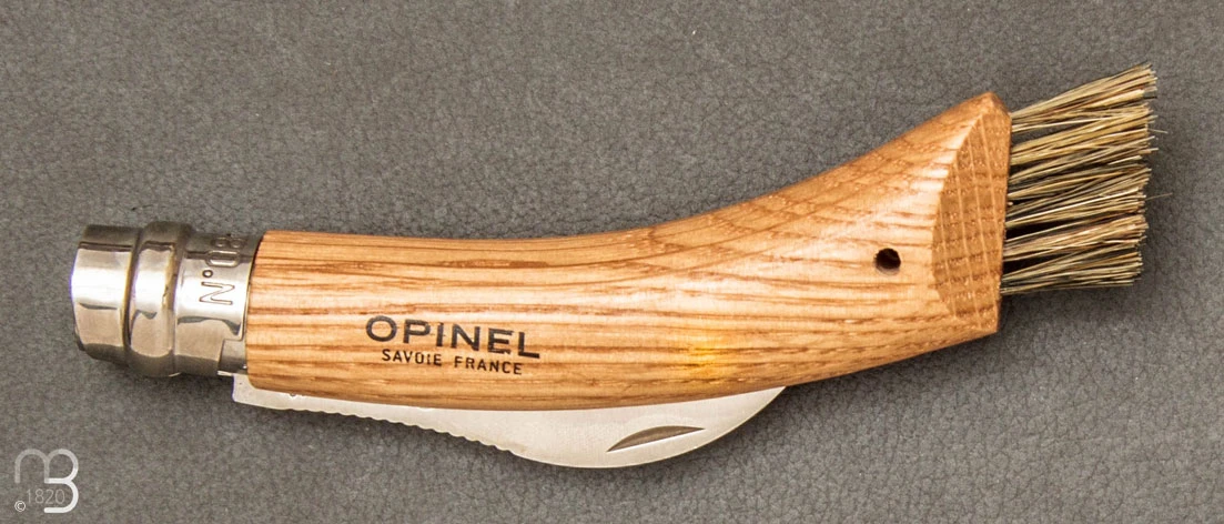 Couteau à Champignons Opinel Manche Chêne + étui 5 Couteau à Champignons Opinel Manche Chêne + étui – Image 3